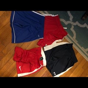 Nike & Adidas shorts. $10 each.